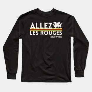 Allez Les Rouges, France 23, Cwpan y Byd Long Sleeve T-Shirt